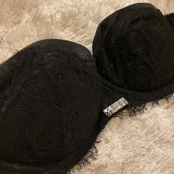 Diesel strapless black lace sexy bra 34D - Picture 4 of 8